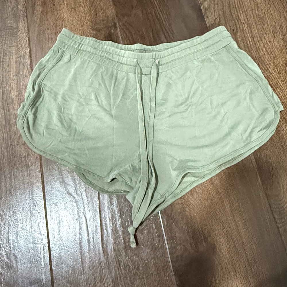 Aerie Sage Green Athletic Shorts